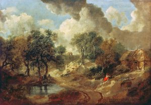 サフォークの風景、1748